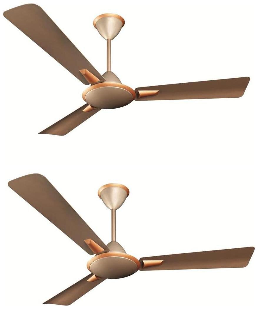 

Crompton Aura Prime 1200 mm Premium Ceiling Fan ( Butter scotch Pack of 2 )