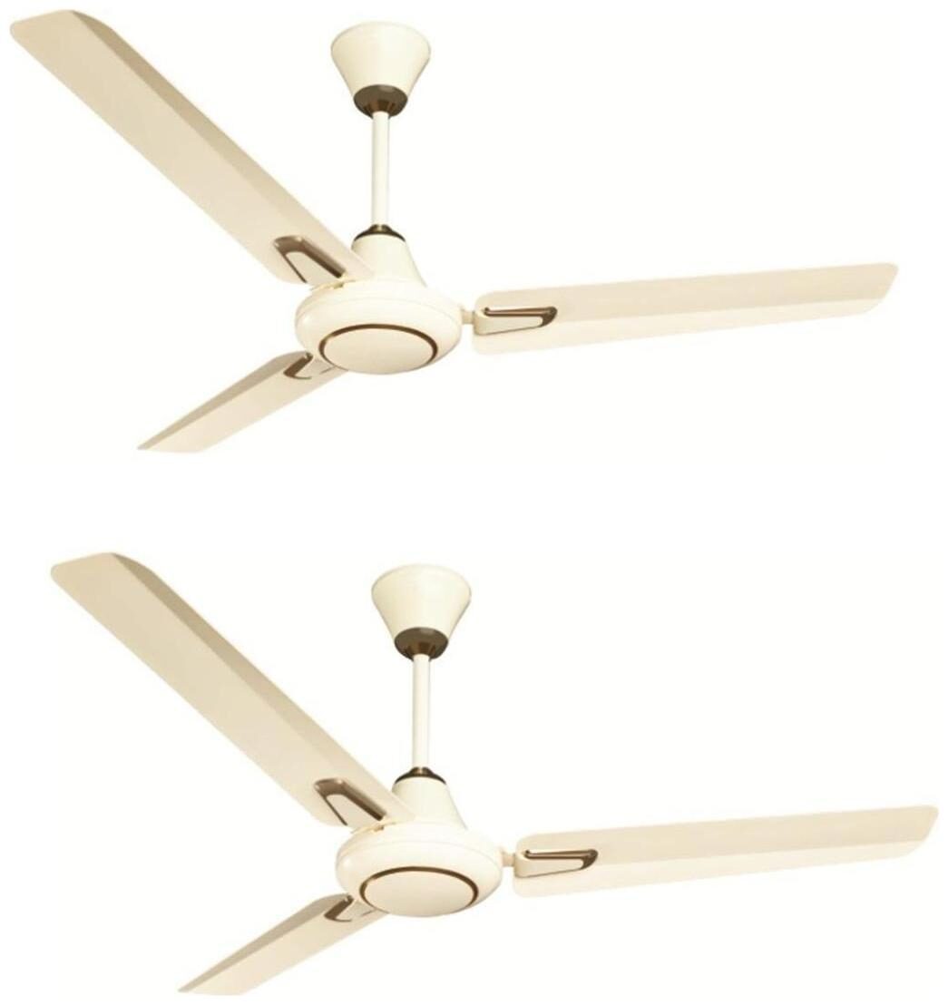 

Crompton Caliber Ivy 1200 mm Premium Ceiling Fan ( Ivory Pack of 2 )