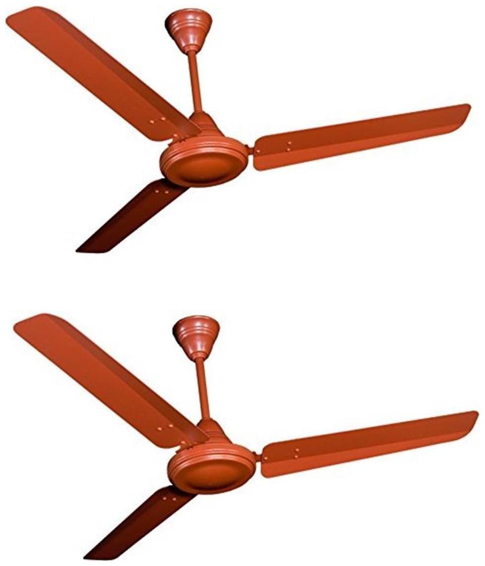 

Crompton High Speed Plus Brn 1200 mm Premium Ceiling Fan ( Brown Pack of 2 )