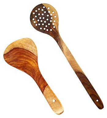 

CRUZ INTERNATIONAL Royal s Wooden Table Spoon Set (Pack of 2)