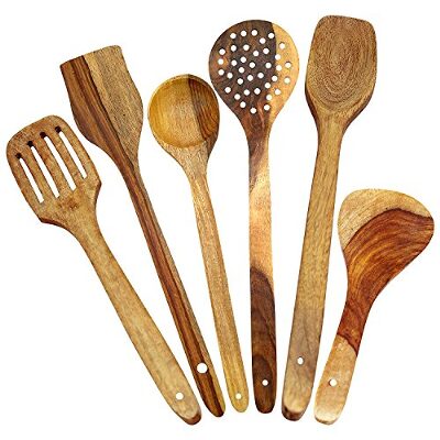 

CRUZ INTERNATIONAL Wood Spatula 4-6 pcs
