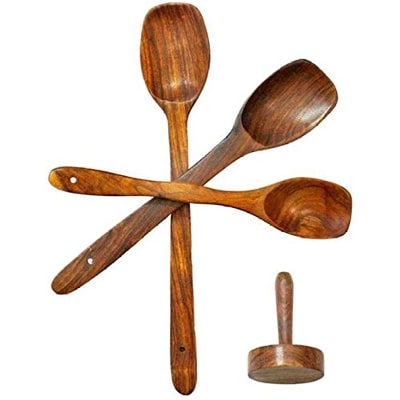 

CRUZ INTERNATIONAL Wood Spatula 4-6 pcs
