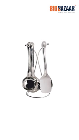 Crystal 4 Pcs Kitchen Tool Set With Stand Online At Low Prices Crystal 4 Pcs Kitchen Tool Set With Stand