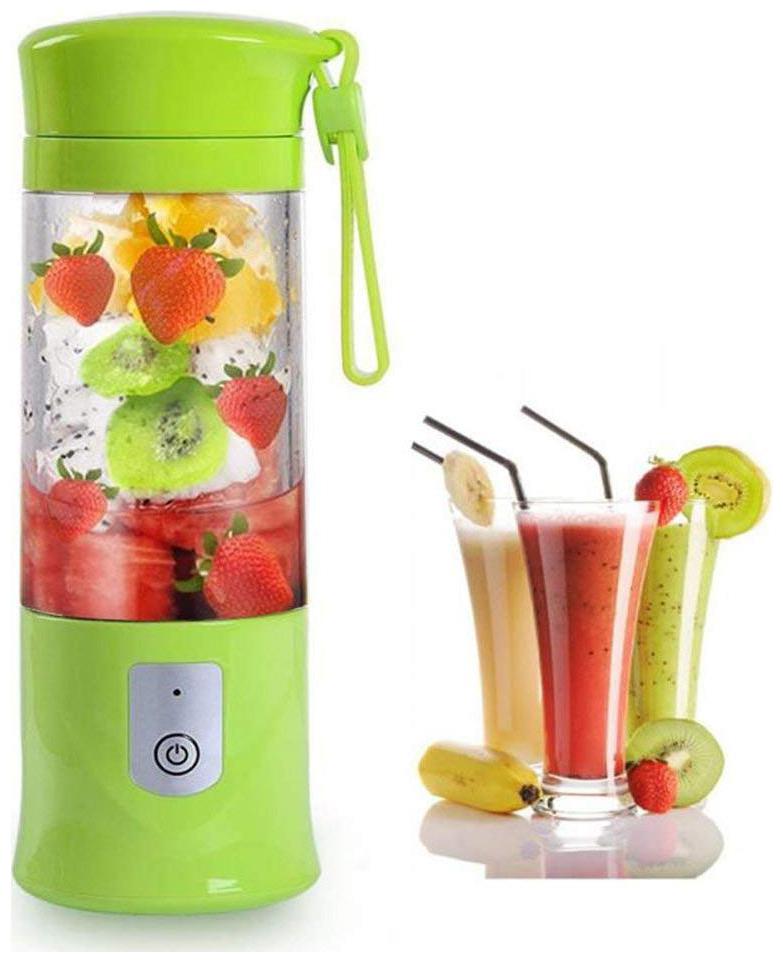 

Crystal Digital USB Mini Multipurpose Small Juicer Extractor Household Blender (Green)
