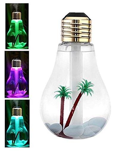 

Crystal Digital Lamp Bottle Bulb Humidifier Gradient 7 Dreaming Colors LED Nightlamp Decor for Car Room Office