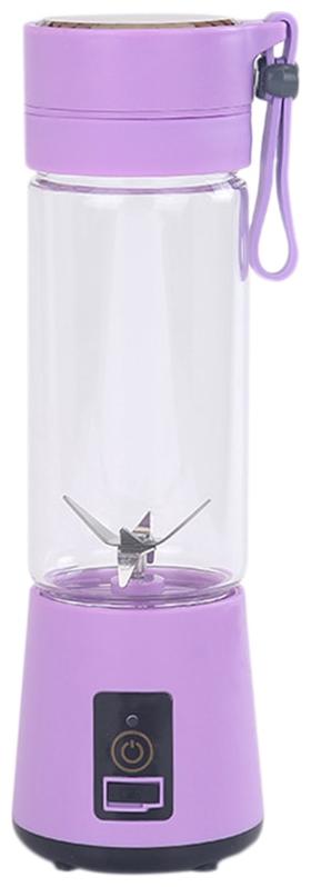 

Crystal Digital Multi-functional USB Charging Juicer Cup Rechargeable Juice Blender Portable Fruit Mixer