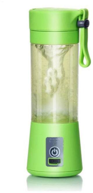 CHG Portable Multi-Purpose Electric Personal Juicer Sports Bottle Protein Shaker Mixer Smoothie Maker Blender (Green)