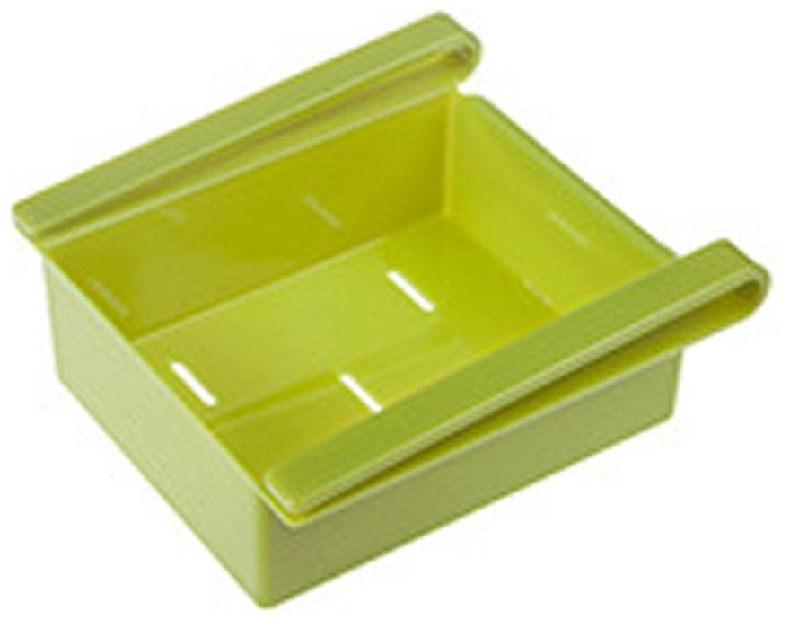 

CHG Multipurpose Storage Rack Tray Boxes For Fridge (Set Of 1) Stainless Steel Kitchen Rack (Green)