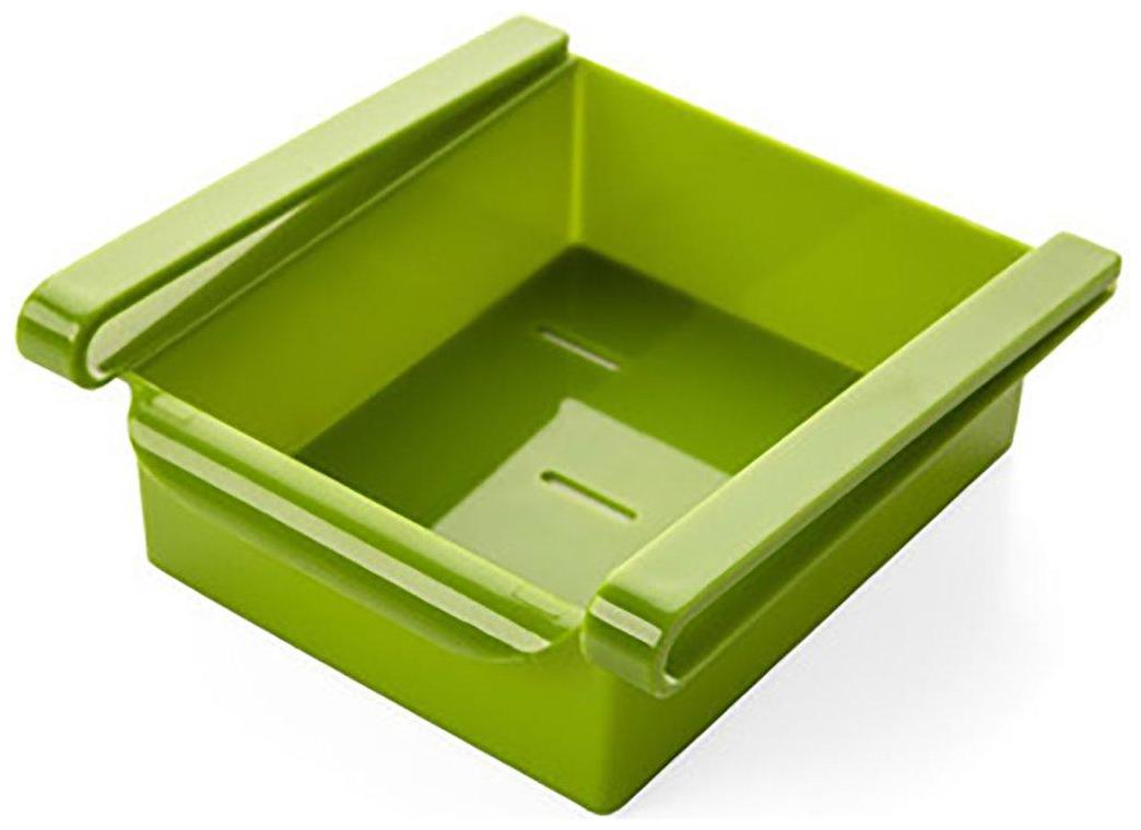 

CHG Multipurpose Storage Rack Tray Boxes For Fridge (Pack of 1) (Green)