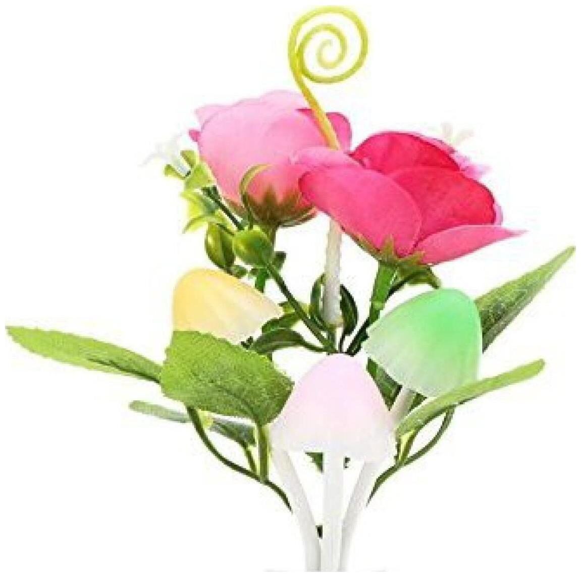 

CHG Stylish Mushroom Shape Automatic with Smart Sensor LED Color Changing Light Lamp