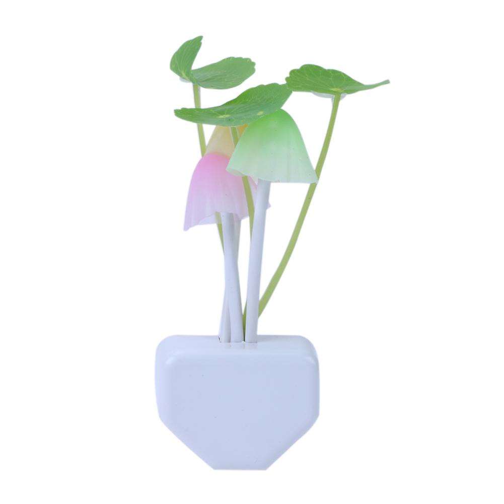 

CHG Nursery Plant Night Plug Light With Smart Sensor Auto On-Off 0 2 W Automatic Color Changing White