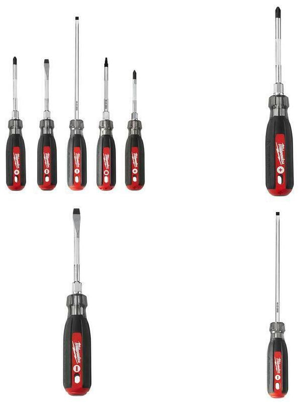 

Cushion Grip Screwdriver Set (5-Piece)