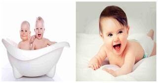 Cute Baby Combo Poster Set of 2 Poster