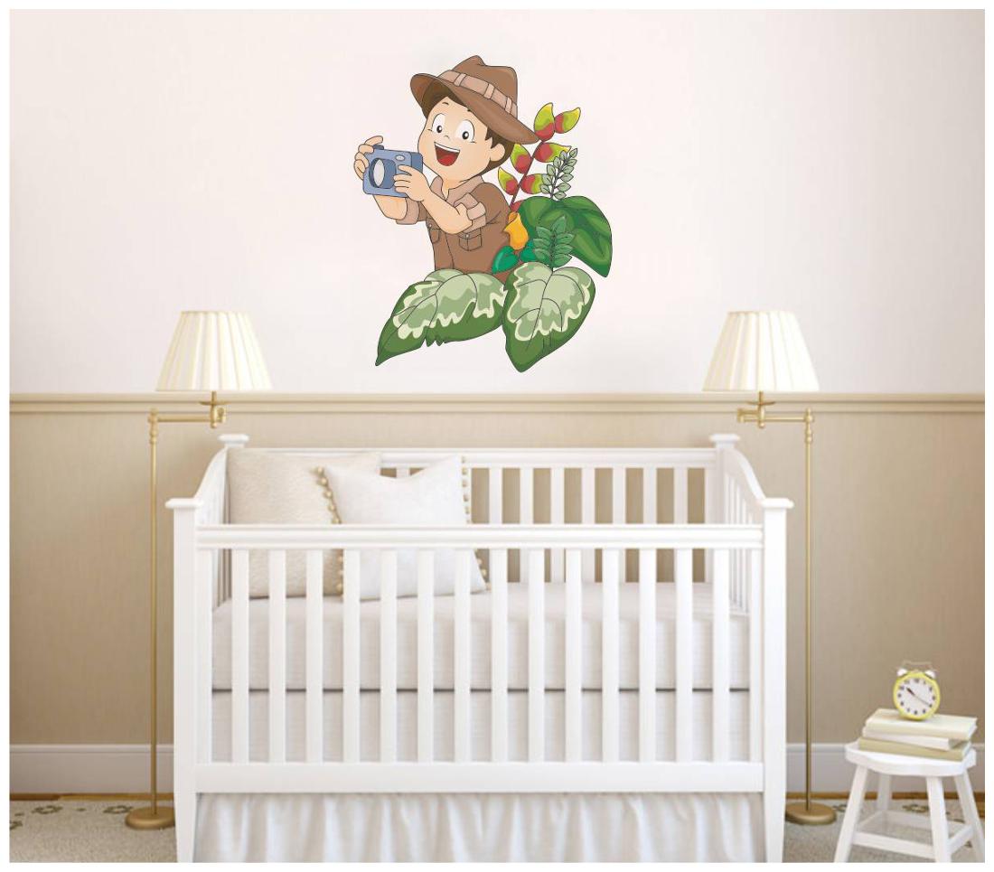 

Rawpockets Wall Stickers Cute Boy with Camera