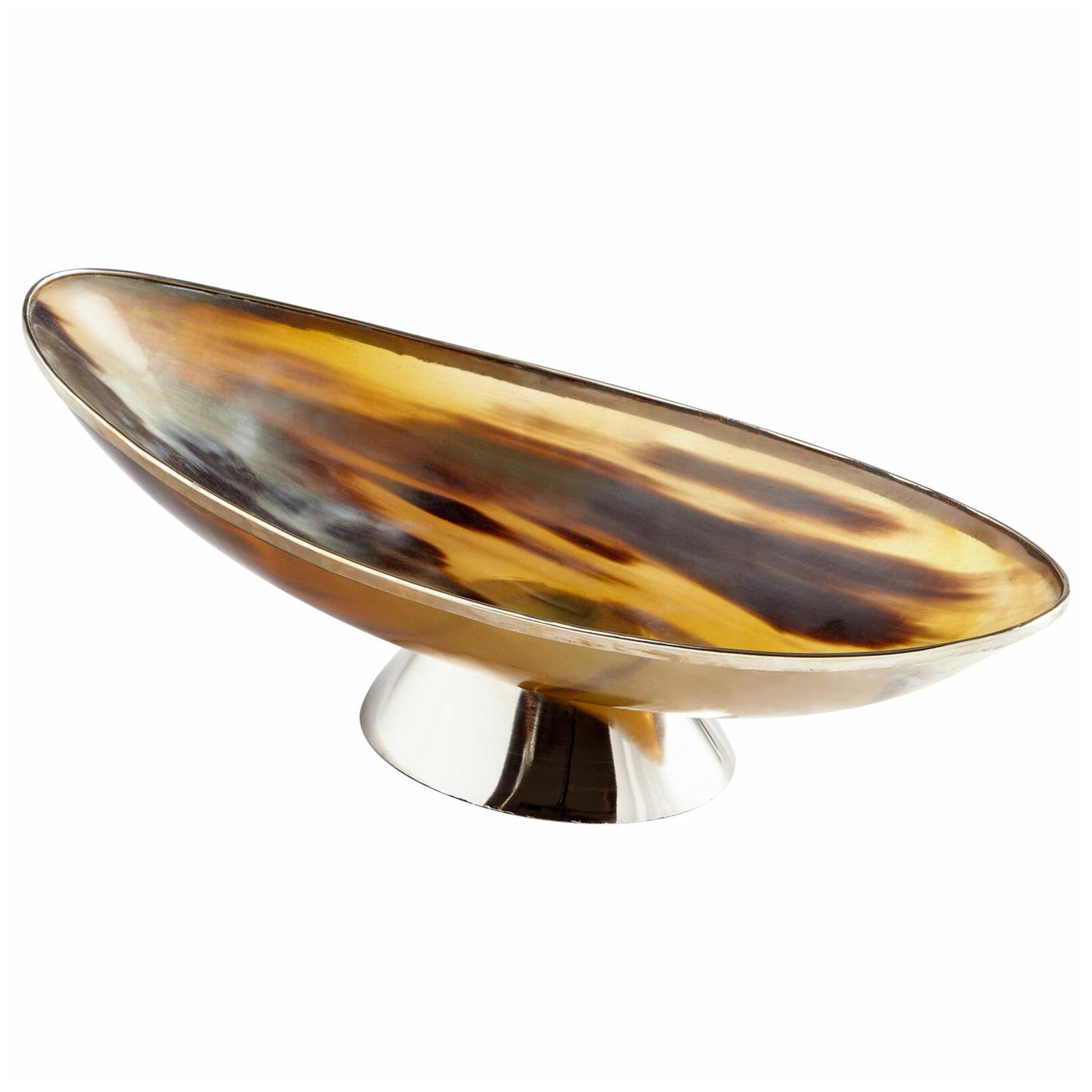 

Cyan Design 09836 Brown Cerith 12 W Aluminum Horn Tray