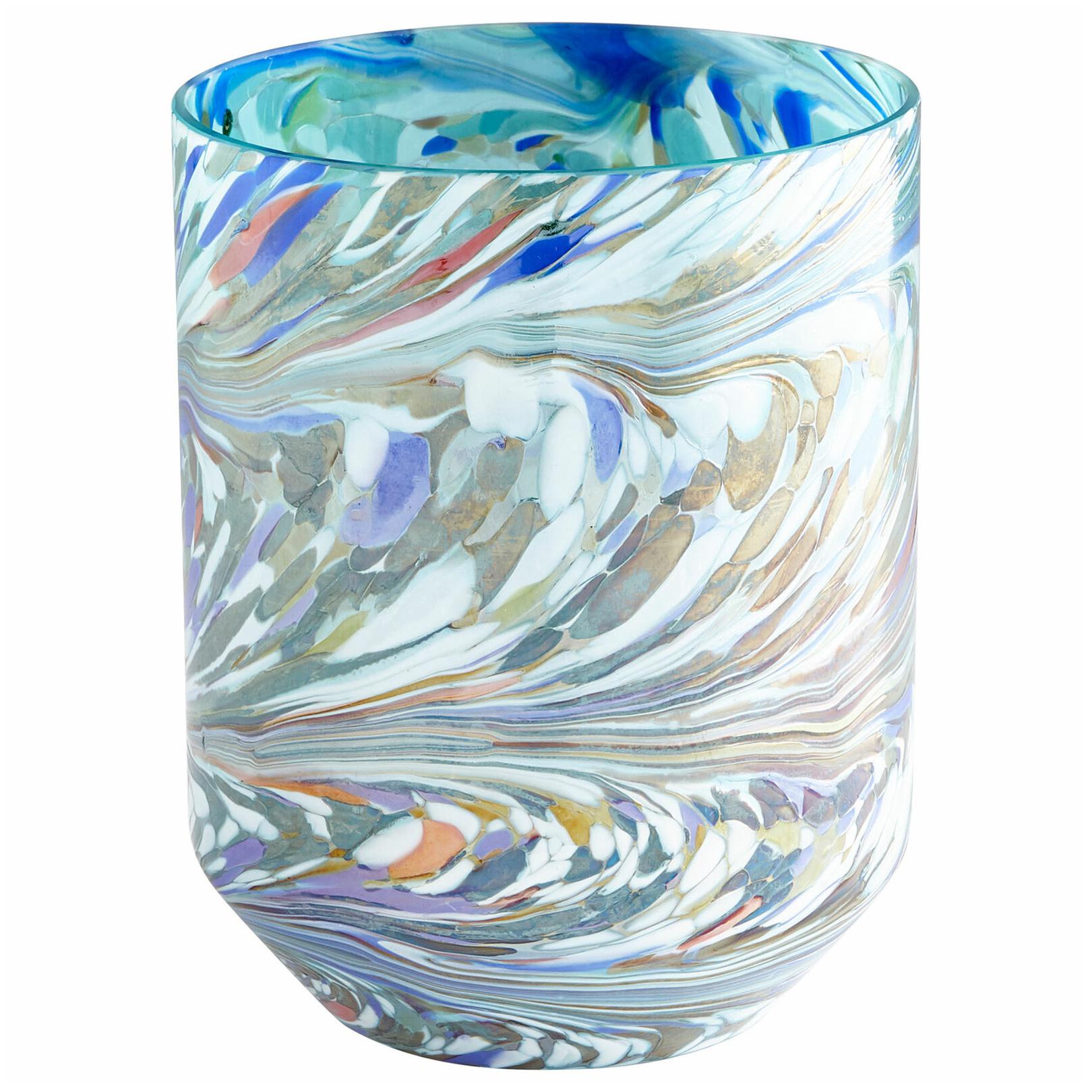 

Cyan Design 09515 Jade Mosaic Wanaka 7 Diameter Glass Vase