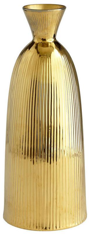 

Cyan Design Medium Noor Vase Gold Noor 17 75 H Ceramic Vase