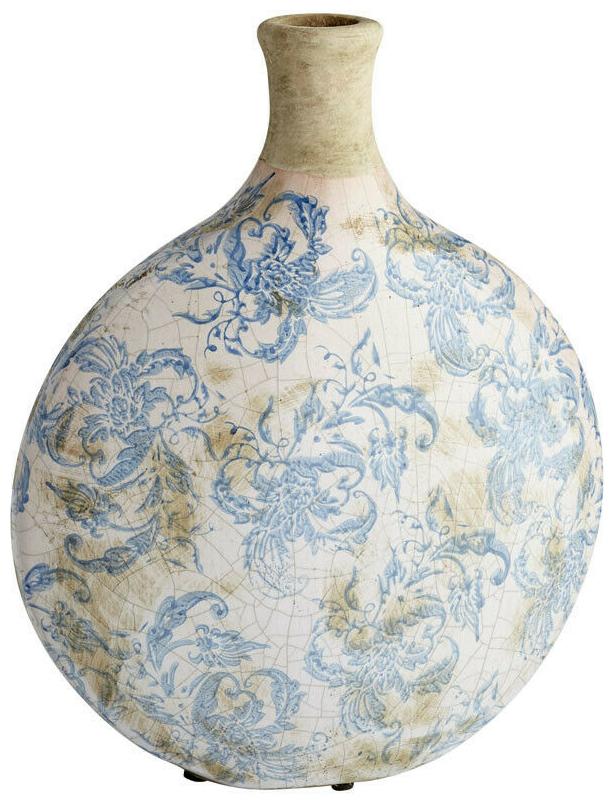 

Cyan Design Small Isela Vase Blue White Isela 13 H Terracotta Vase