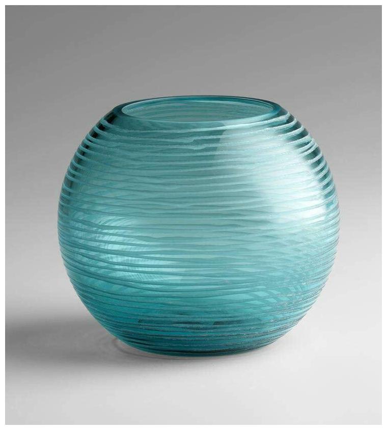 

Cyan Design 04360 Aqua 5 Small Round Libra Vase