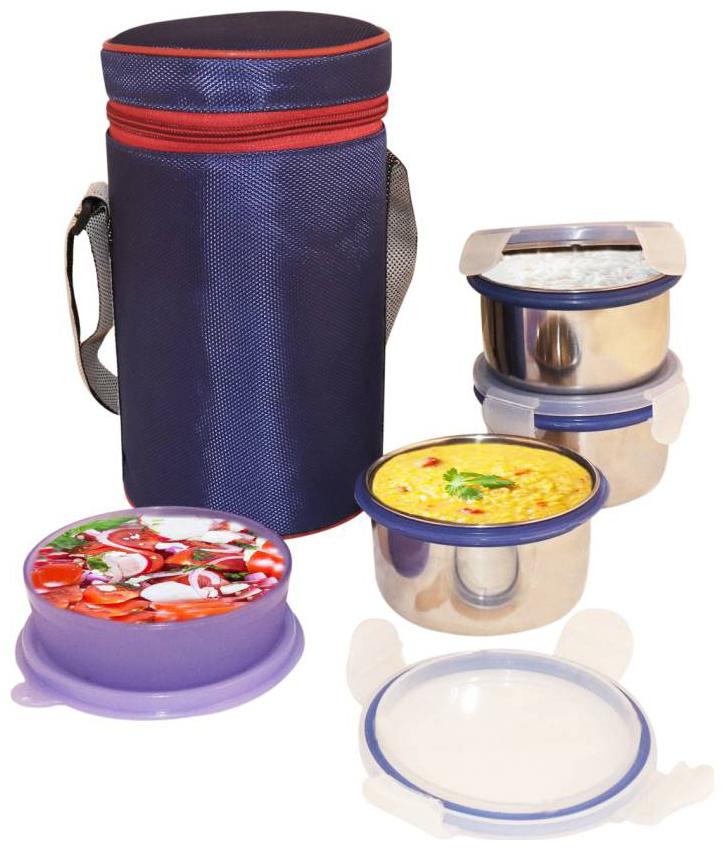 

G-King Assorted Lunch box ( Set of 1 300 ml )