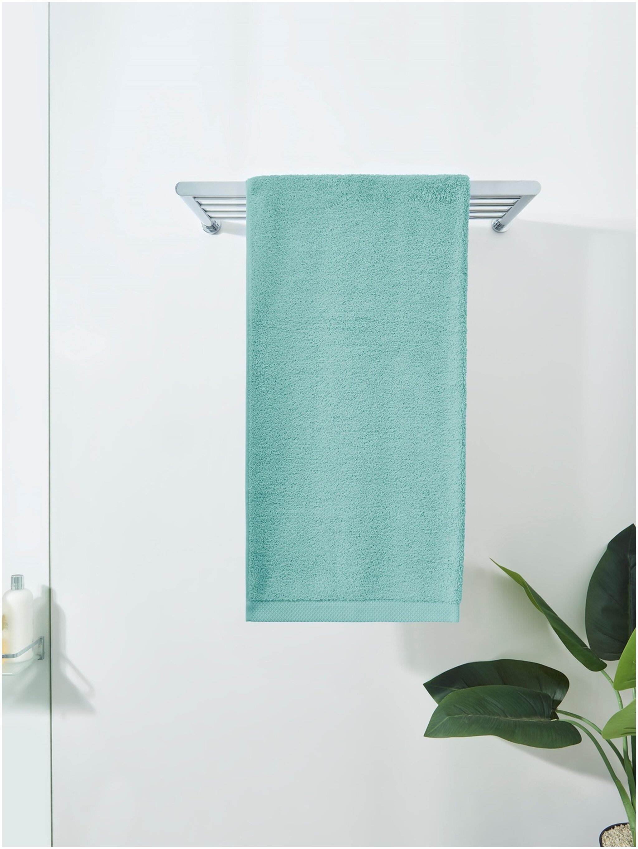 

D Decor Live Beautiful 550 GSM Cotton Bath Towel ( 1 Piece Turquoise )