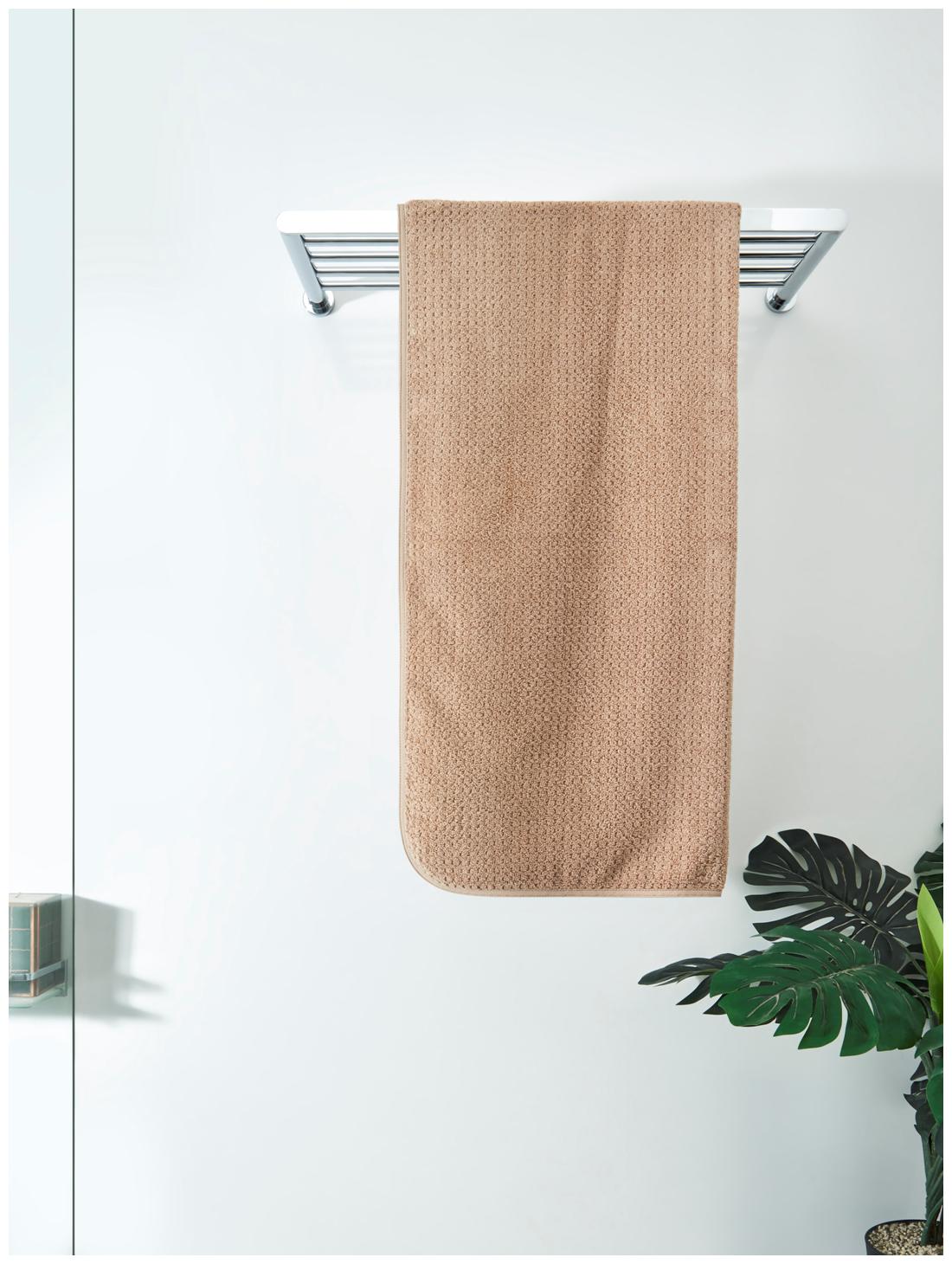 

D Decor Live Beautiful 550 GSM Cotton Bath Towel ( 1 Piece Beige )