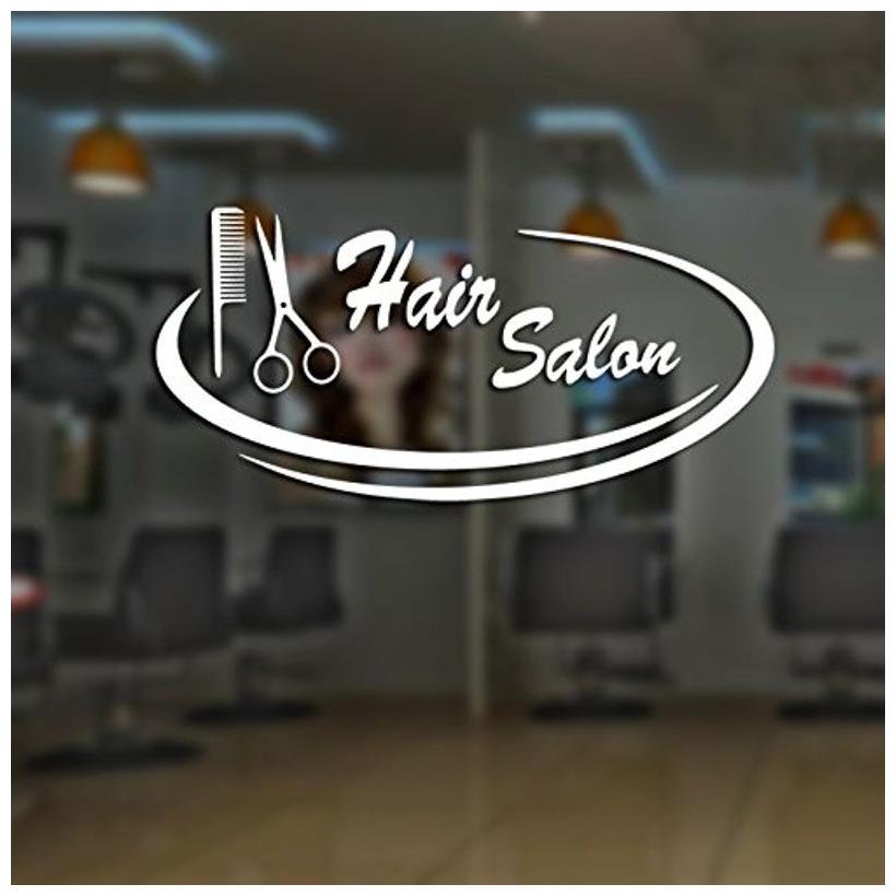 

Daily Creation CV-14Women Salon Logo Wall Sticker Vinyl (White)
