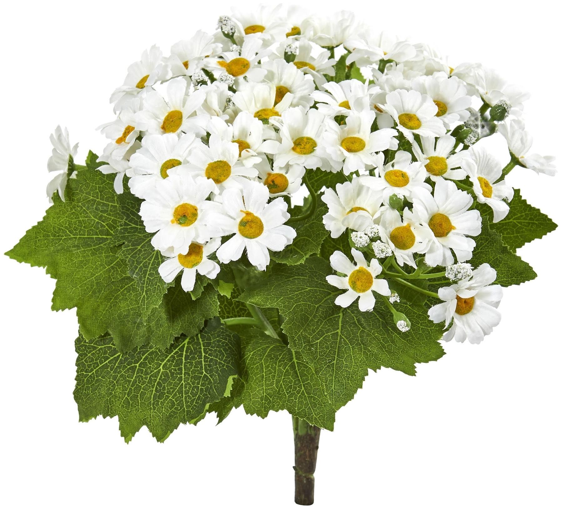 

Daisy Bush Artificial Flower (Set of 6)