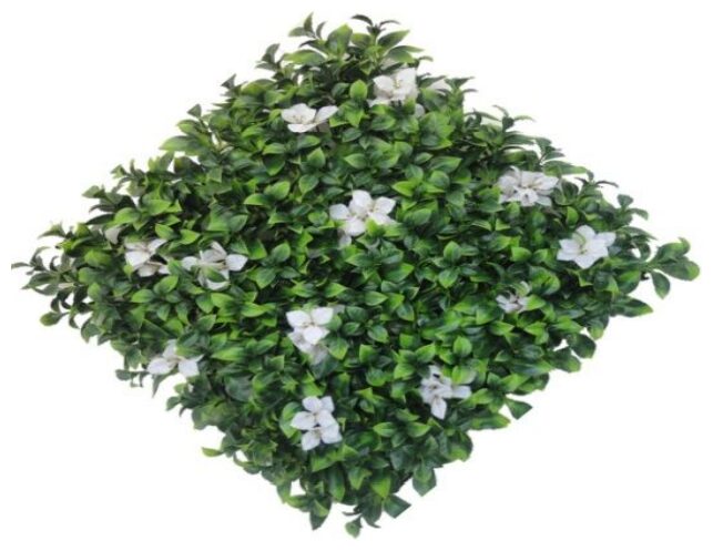 

De Gardenia Plastic Artificial Flower (Green)