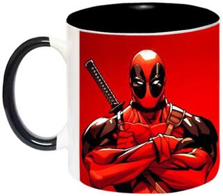 DeadPool Ceramic Coffee Mug by AshvahTM - MUG626-BLK
