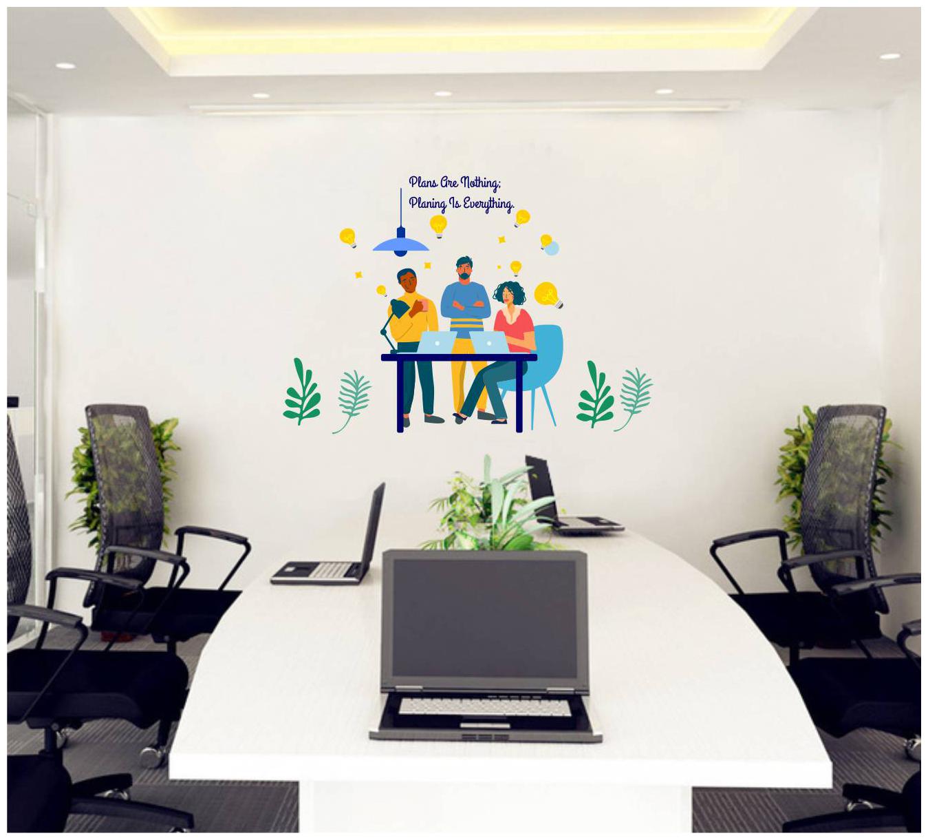 

Decal O Decal Planning Quotes For Startup Wall Stickers (Vinyl Multicolour)