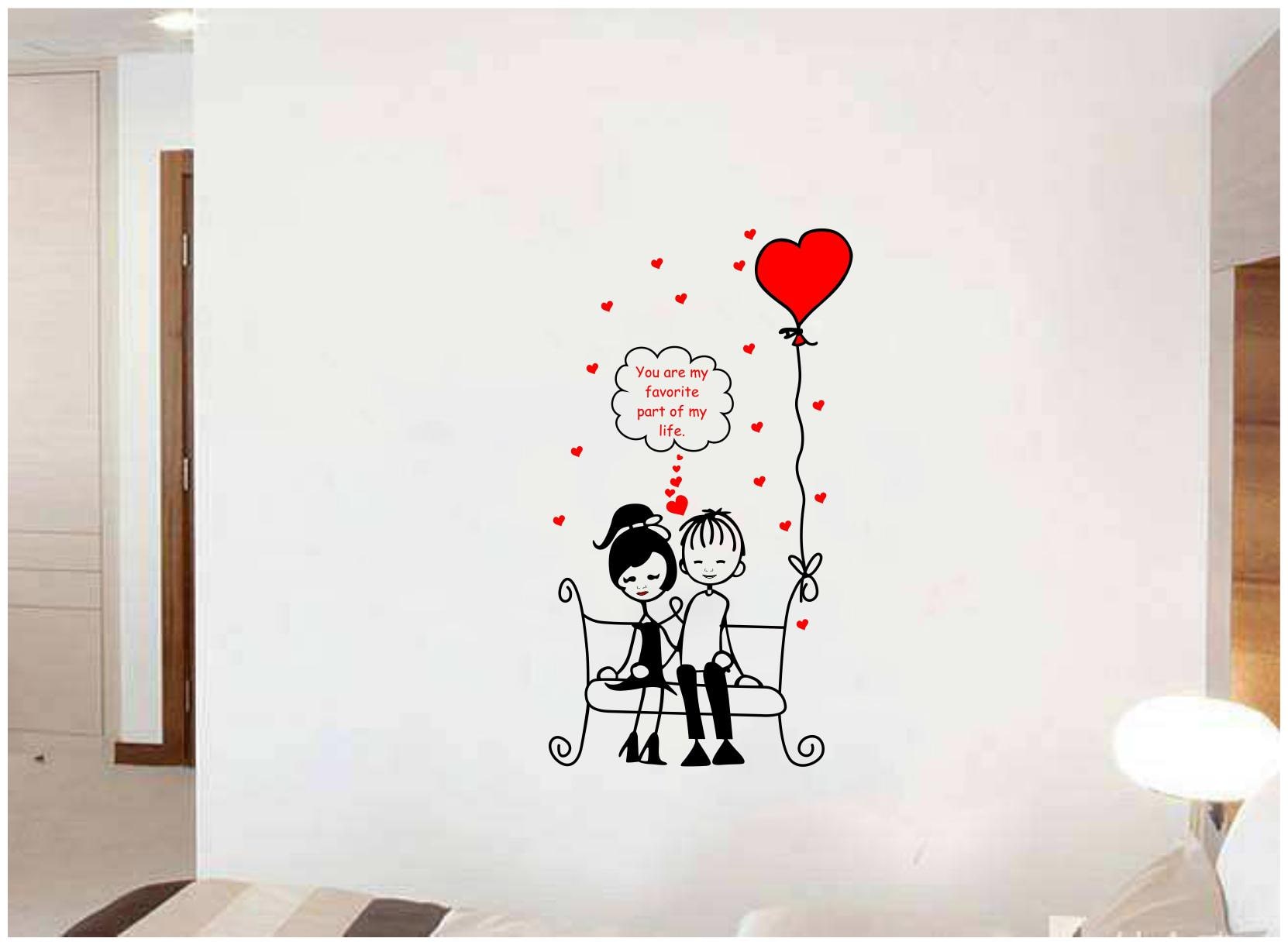 

Decal o Decal Your Love Is All I Need To Feel Complete Wall Stickers
