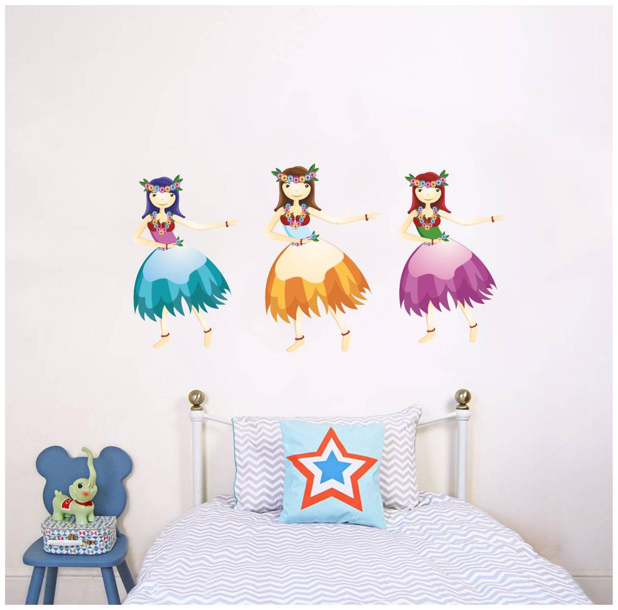 

Decal O Decal Wall Decals Dancing Girls Wall Stickers