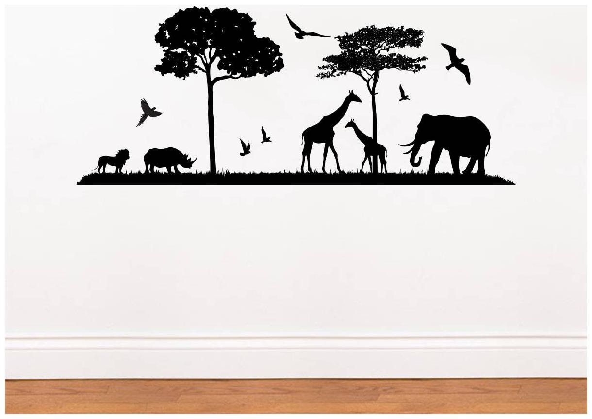

Decal O Decal Wild Animals-Silhoutte Wall Stickers
