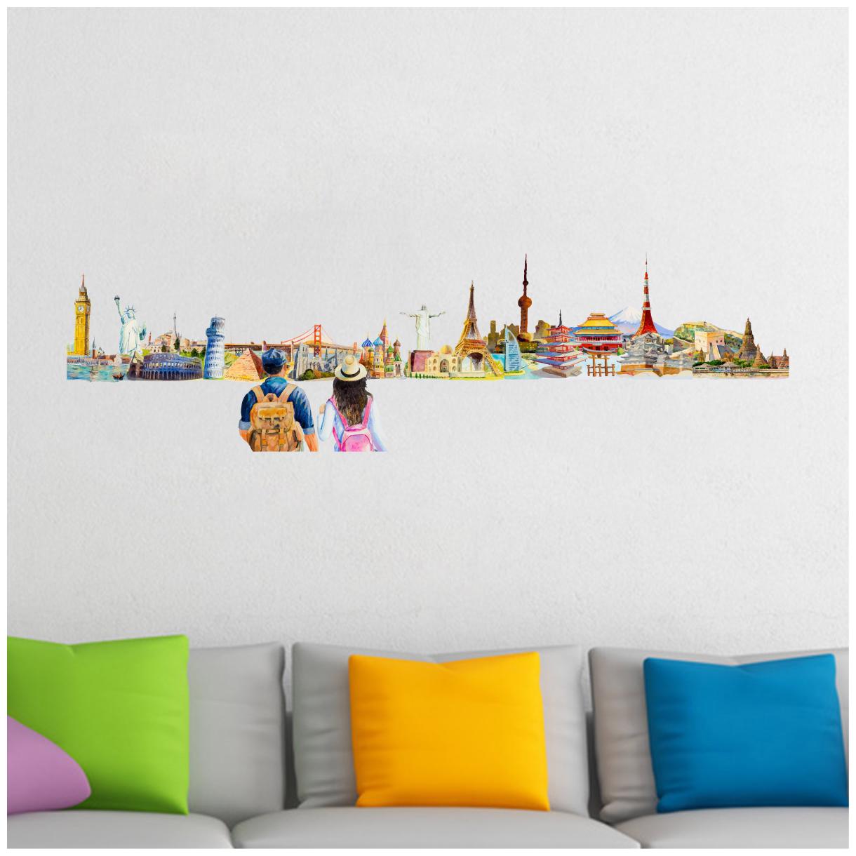 

Decal O Decal Wonders Of The World Wall Stickers