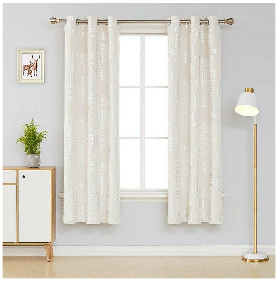 

Deconovo Room Darkening Curtains for Kids Room Thermal insulated blockout 38x72
