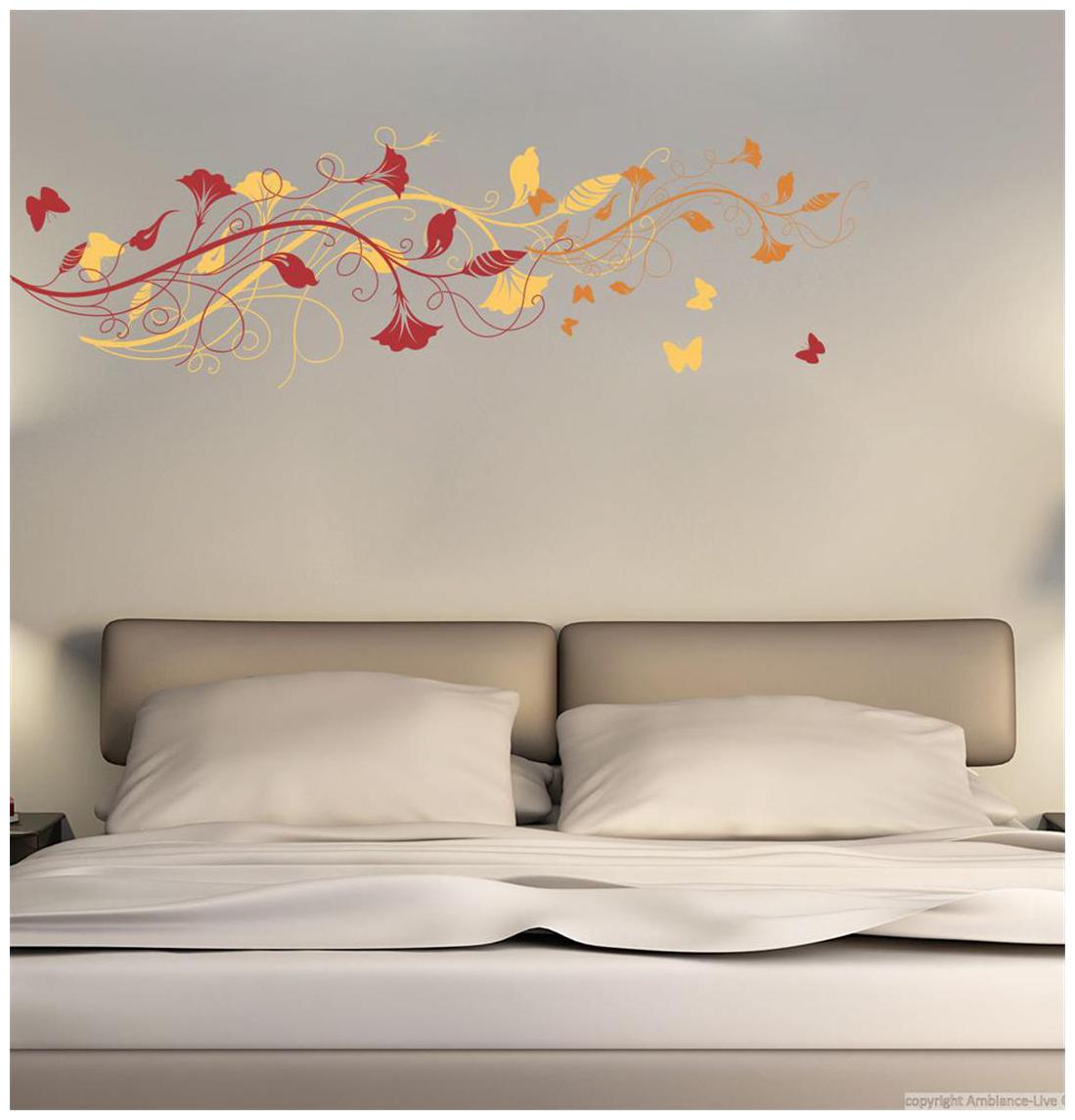 

Decor villa leafs Multicolor Wall sticker (58cm X 19cm)