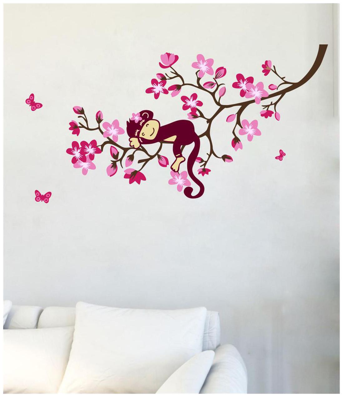 

Decor villa monkey Multicolor Wall sticker (58cm X 10cm)