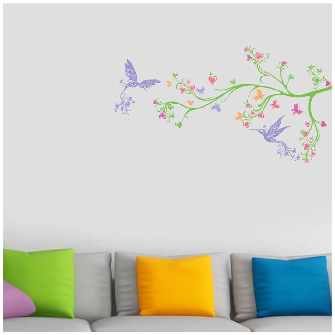

Decor villa abstract Multicolor Wall sticker (58cm X 10cm)