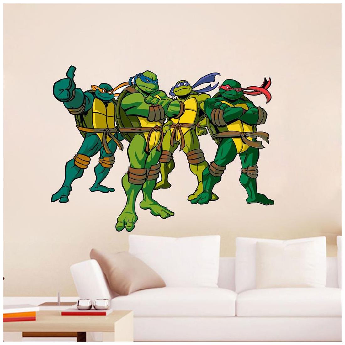 

Decor villa Ninja turtles Multicolor Wall sticker (60cm X 45cm)