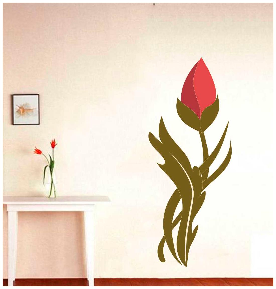 

Rawpockets Wall Stickers Decorative Flower