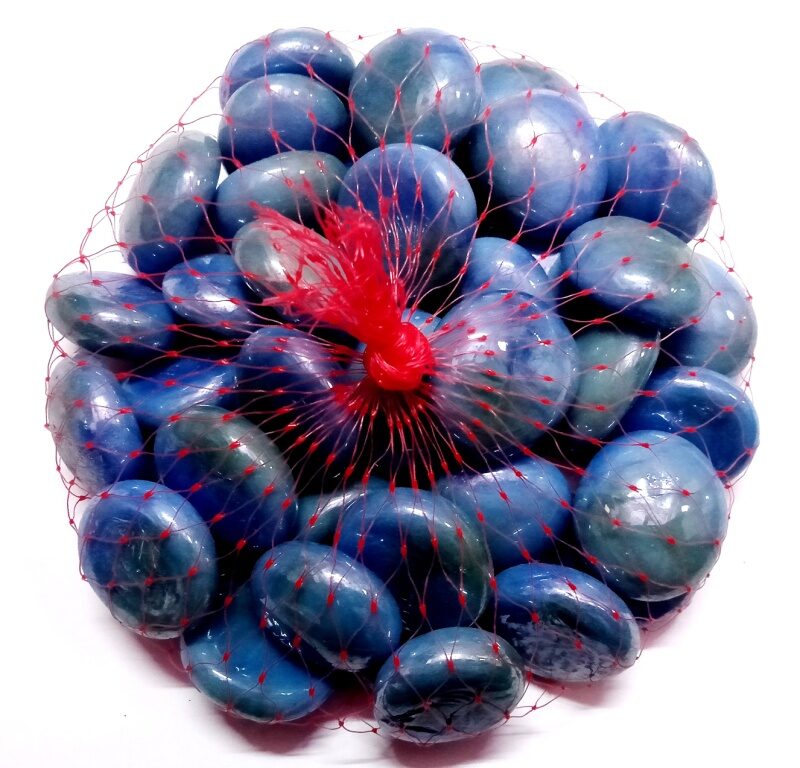 

Decorative Glass Pebbles Set of 40 pcs Pack of 1