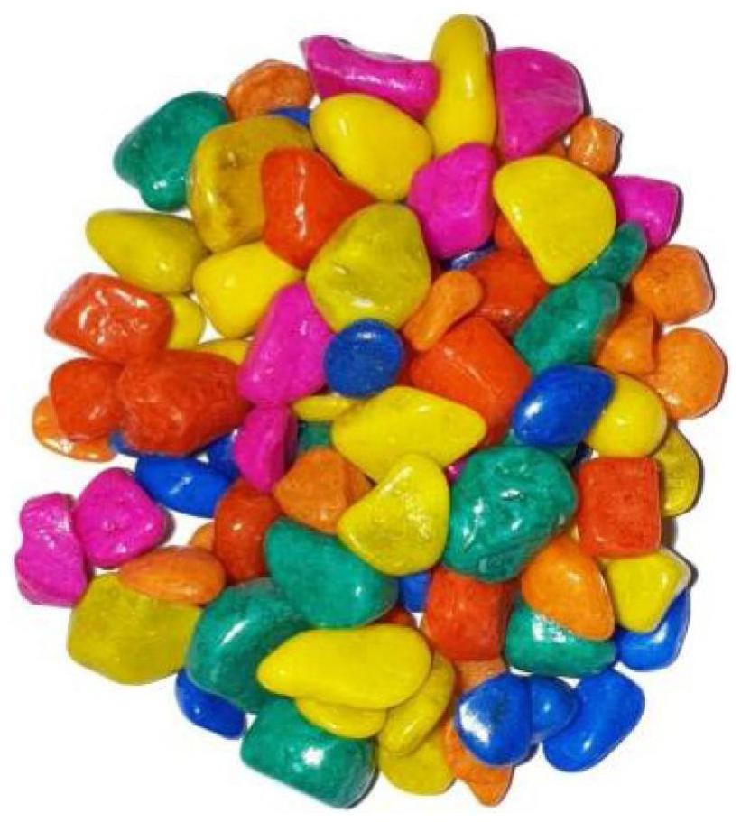 

Decorative Multi Color stones 475 Grams