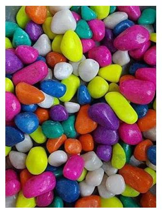 

Decorative Multi Color stones 475 Grams