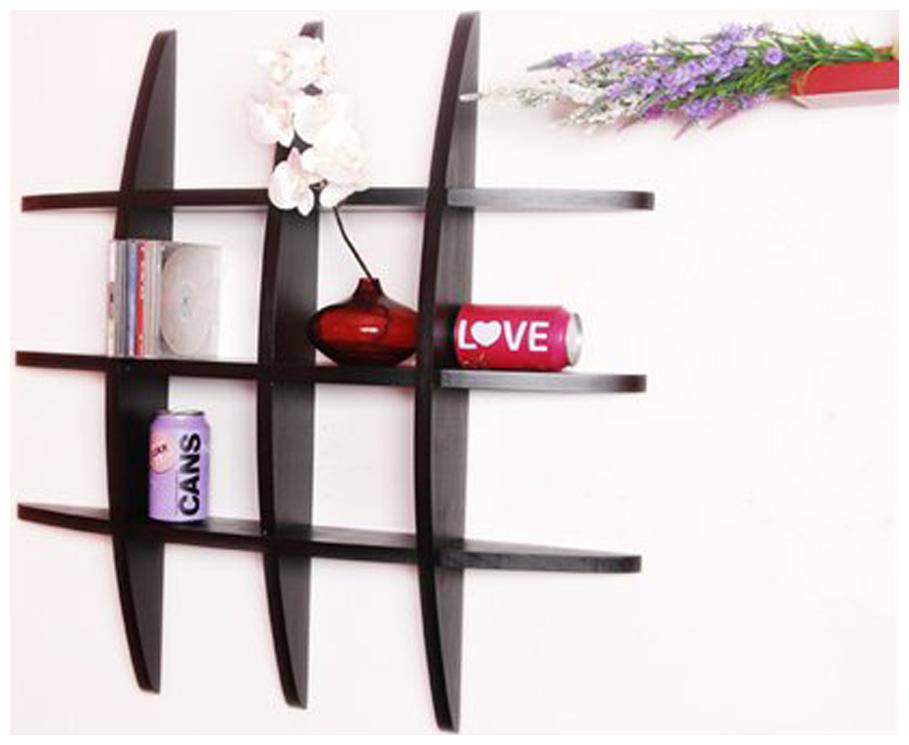 

DecorNation Floating Shelf Globe Shape Wall Display Shelving