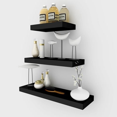

DecorNation Set Of 3 Floating Shelves