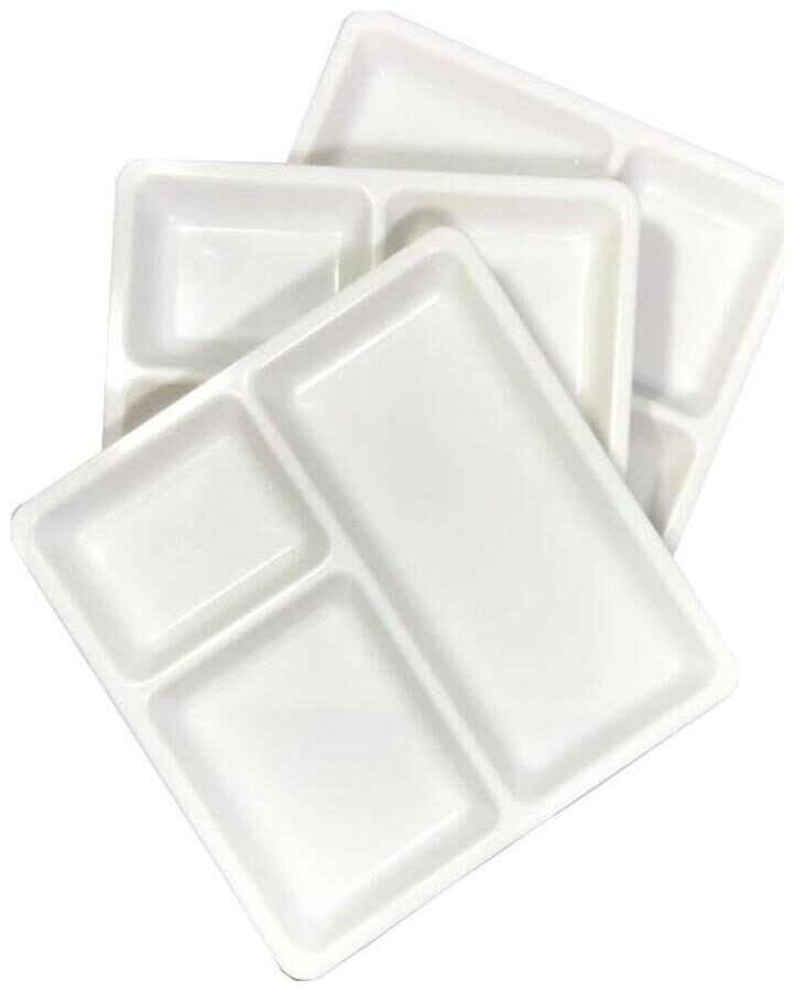 Buy Decornt White Microwave Safe Unbreakable Food Grade Virgin Plastic