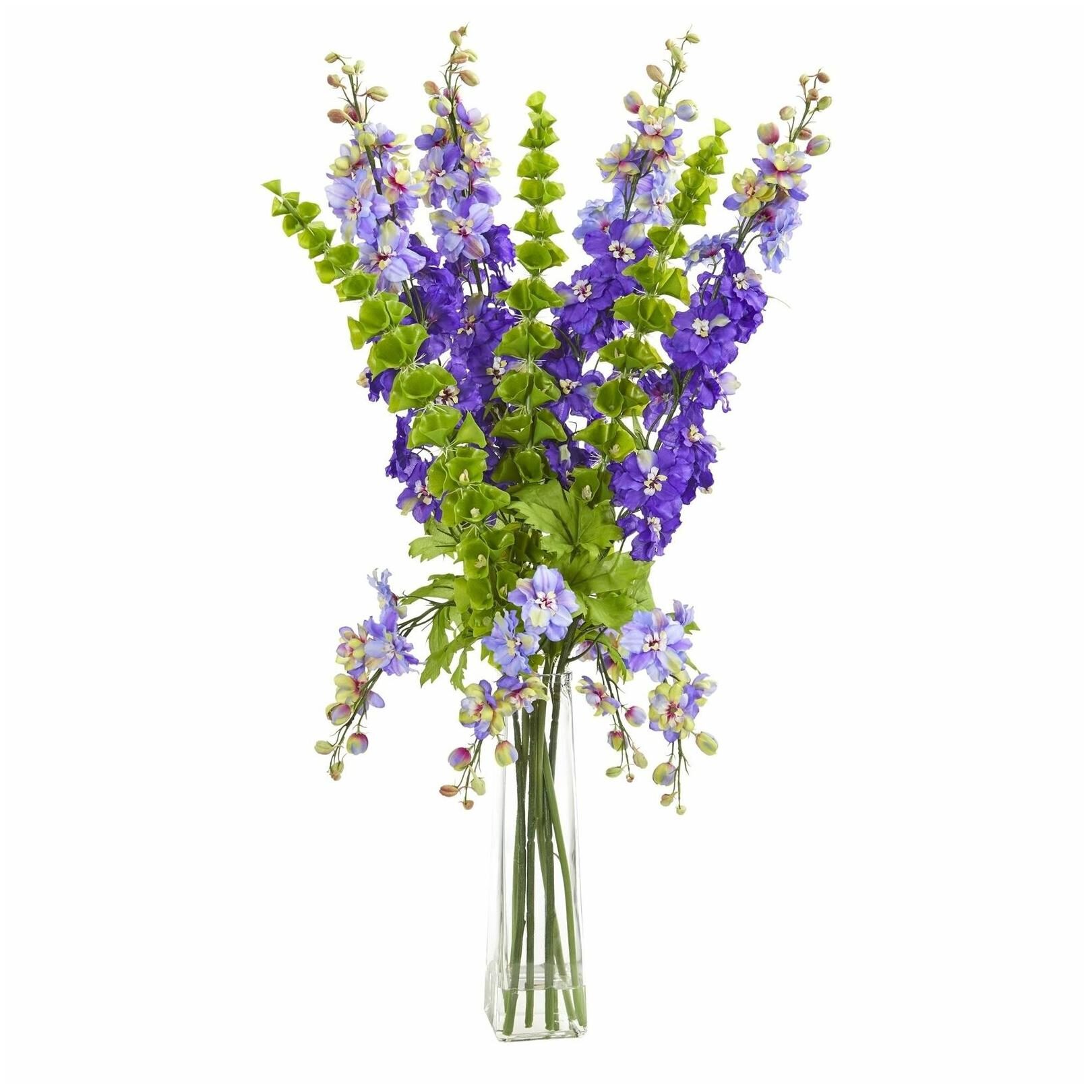 

Delphinium and Bell of Ireland 34-inch Artificial