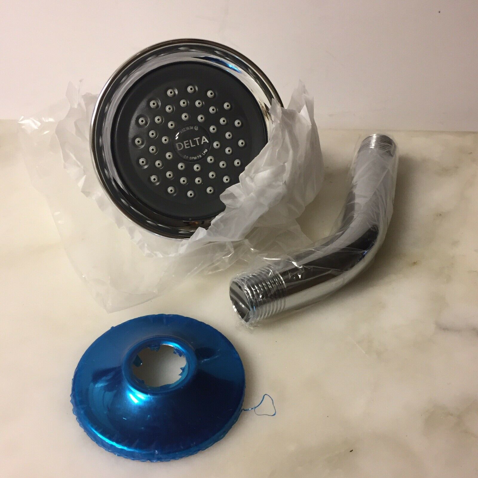 

Delta T14238 Lahara Monitor Shower Chrome Parts Shower Head Arm And Plate