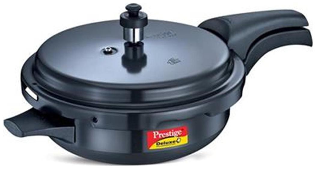 

prestige deluxe plus induction base pressure pan 3 1 L(Aluminium hand anodised)